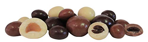 Gourmet Chocolate Bridge Mix Medley By Its Delish – 5 Lbs Bulk Bag – Dark, Milk, And White Kosher Dairy Chocolate Covered Peanuts, Almonds, Raisins, Espresso Beans, Cashews, Macadamia Nuts #TOP2