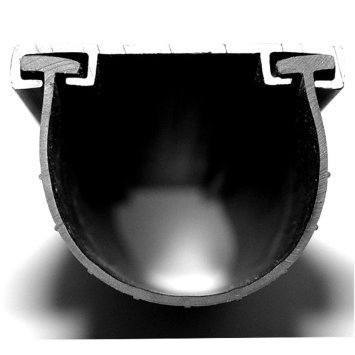 Garage Door Parts Clopay T-end Bottom Rubber Seal - 4 1/2"x20' by Clopay - Used condition - US$30.07