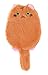 LB-7004-4 Naranja gato lindo cara con cola de peluche correa de cadena bolsa Kawaii
