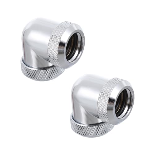 Doble conector de 90 grados Toddmomy con sello triple O-ring resistente al óxido para PC