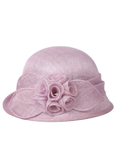 Sombrero de fiesta floral Himersport color lila miniatura 7