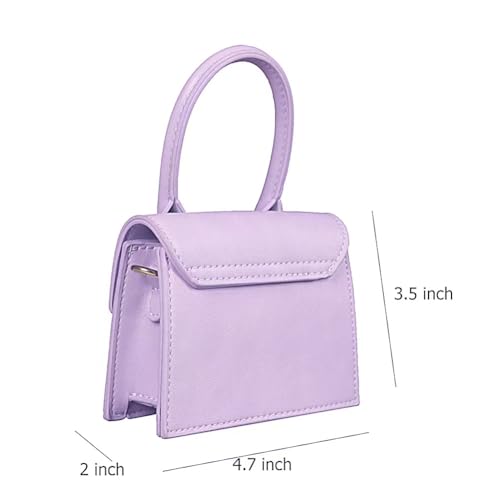 Image of Cute Purse Mini Crossbody Bags for Women Top Handle Clutch Handbag | Cute
