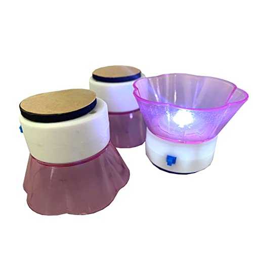 XXL Puppenhaus aus Holz mit Beleuchtung 18 Möbel 3 Ebenen 4 Zimmer Traumhaus mit Balkon und Aufzug 118 cm Höhe – Bild 4