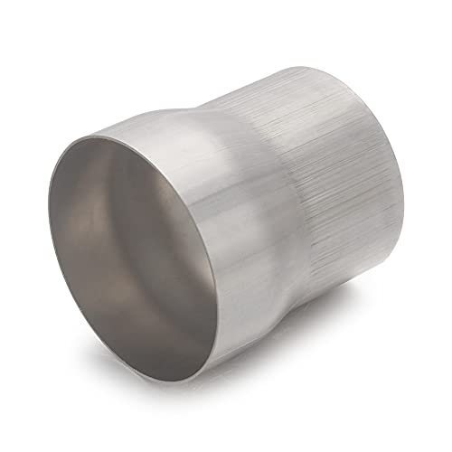 Image of A-KARCK Exhaust Adapter Connector 3.5 inch OD to 4 inch OD, Exhaust Pipe Reducer 4 inch Overall Length 304 Stainless Steel