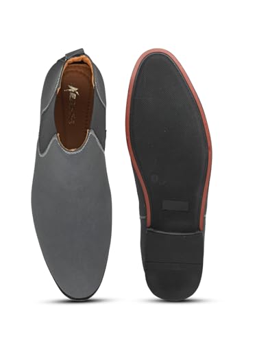Image of Men's Slip On Fashion Chelsea Boots | High Tops, Soft Cushioned Insole, Comfortable Fit, Trendy, Stylish Boots