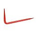 Produktbild Rennsteig Winkeldorn, 350 x 110 mm  Spezialstahl pulverbeschichtet, rot lackiert, Arbeitsenden vergütet - 278 012 2