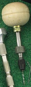 Wood-Ball Swivel-Head Pin Vise/Drill Set