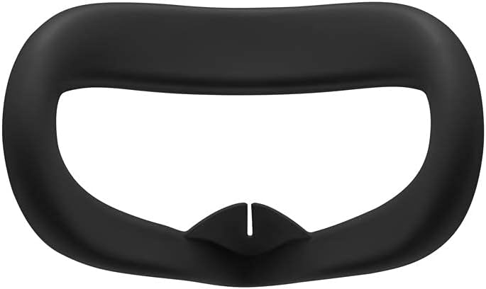 VR Cover for Meta/Oculus Quest 2 - Silicone Meta/Oculus Quest 2 Face Cover (Dark Grey)
