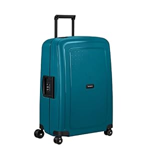 Samsonite S’Cure – Spinner M, koffer, 69 cm, 79 L, blauw (Petrol Blue), blauw (Petrol Blue), M (69 cm – 79 L), Bagage koffer