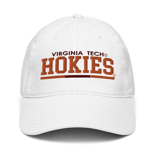 Gorra ajustable blanca Virginia Tech Hokies miniatura 2