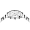 SEA-GULL Seagull Couple Watches for Men Women, Automatic Mechanical Wristwatch, Cedar Dial Stainless Steel Business Calendar Couples Watch, 40mm, 6182