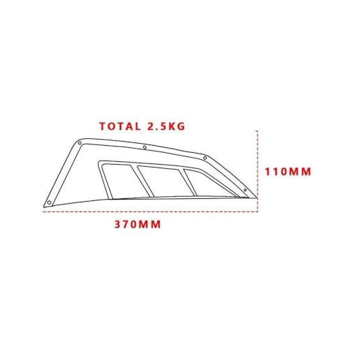 Spoiler aérodynamique Xmax 2023-2025 déflecteur jambe - 7