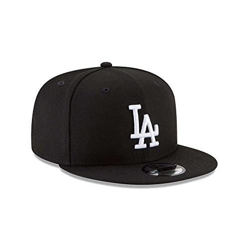 New Era 11591046 950 Los Angeles Dodgers Basic Snapback Hat (Black/White) Men'S Cap thumb #2