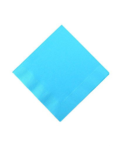 Amscan Caribbean 3?Ply Beverage Bevarage Napkin, 6.5