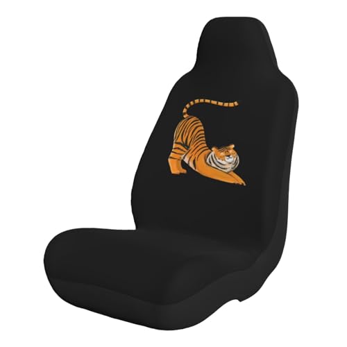 Image of Tiger, Tiger, Tiger, Tiger, Tiger, Tiger, Tiger, Tiger, Tiger, Tiger, Tiger, Tiger, Tiger, Tiger, Tiger, Tiger, Tiger, Cute, Picture, 20240418-Gigapixel-Standard-Scale-2_00x Seat Cover, Car Seat