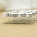 ocpcrn Glass Test Tubes with Cork Stoppers,Glass Bottles With Aluminum Caps 21x30x40mm 15ml Pack Of 12