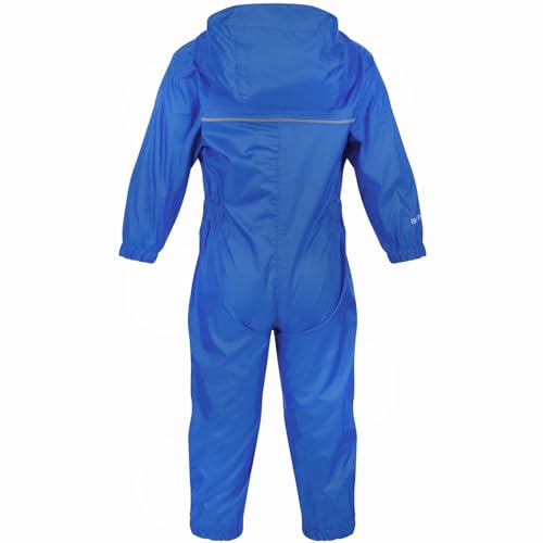 Regatta Unisex Kids Puddle IV All-in-One Anzug, Blue (Oxford Blue), 12-18 Monate (86 EU)