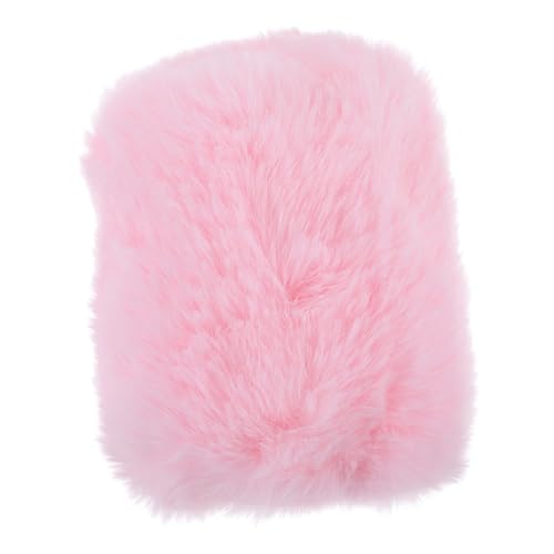 Bonnet de microphone anti-vent à haute atténuation acoustique et fausse fourrure durable