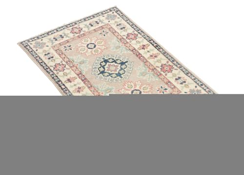 Tapis d'Orient Kazak en laine résistant pour sublimer les petits sols - 3