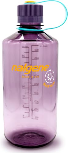 Image of Nalgene 32 oz Narrow Mouth Water Bottle, Aubergine
