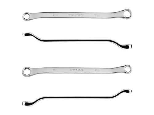 Image of TEKTON 9 x 11 mm 45-Degree Offset Box End Wrench | WBE24309