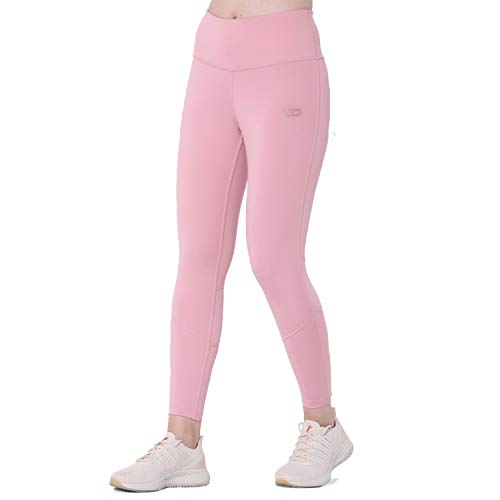Image of Silvertraq Women's Slim Fit Polyester Blend Leggings (W101$P Light Pink XS)