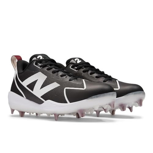 New Balance Women's FuelCell Romero Duo V2 Composite Softball Shoe, Black/White, 6.5 M - image 4