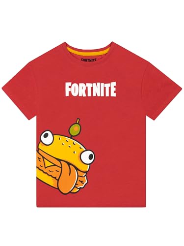 Fortnite T-Shirt Jungen T Shirt Kinder Jungen Baumwolle Kinderkleidung Videospiel Rot 116