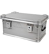 Amazon.co.jp: [ブルーニー] 特大 アルミ コンテナ ボックス 80L 高さ