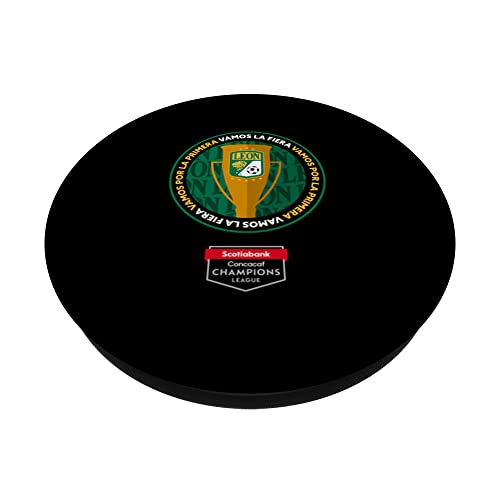 León Concacaf Champions League Finals 2023 PopSockets Swappable PopGrip, Black - Image 2