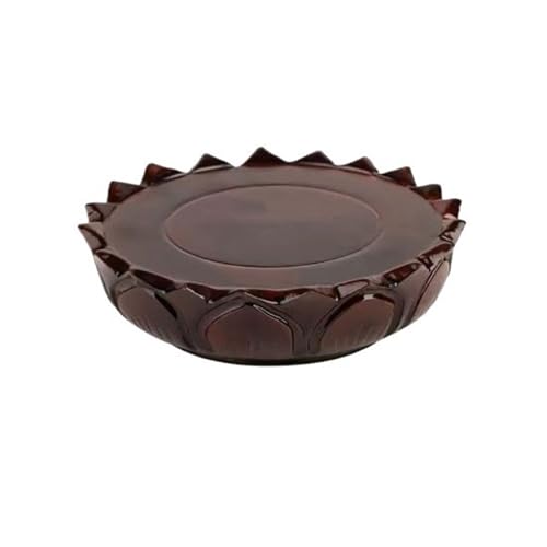 Support pour Bonsaï bois socle vase base lotus décoration salon artisanat