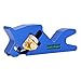 45 Degree Corner Chamfer Plane, Adjustable Wood Trimming Tool with Bubble Level, Aluminum Alloy Flat Blade Design, Perfect for Woodworking, Carpentry, DIY Projects, Blue Plane for Smooth Edges