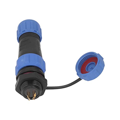 Conector de Aviación SP13 2 PIN IP68 miniatura 5