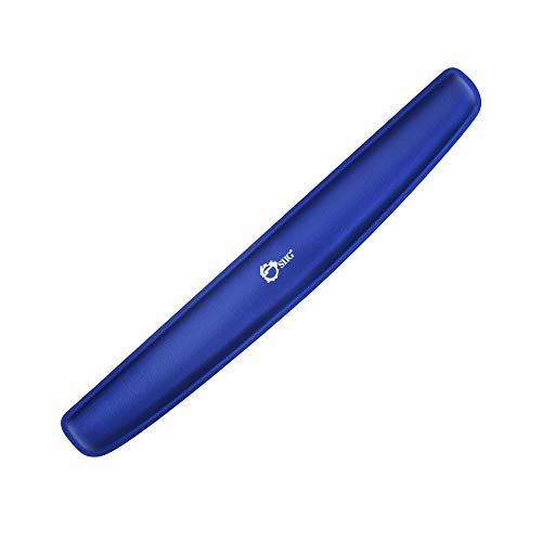 Repose-poignet pour clavier ordi portable coussin gel bleu SIIG