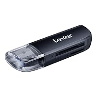 Lexar RW300 Lettore Dual SD/microSD UHS-II USB-A, Doppio Slot per Schede SD e microSD, Trasferimento...