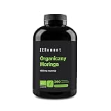 Ekologiczna Moringa Oleifera 1800 mg - Maks. Czystość - 260 Kapsułek Weg.