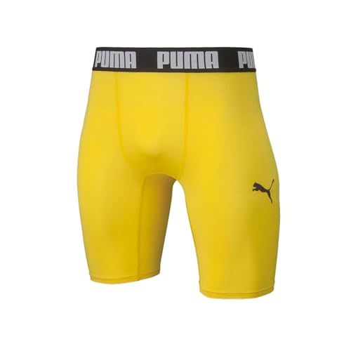 PUMA [プーマ] メンズ サッカー コンプレッション ショートタイツ 656333 L 04.サイバーイエロー