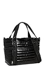 Think Royln Women's Jetset Wingman Tote, Pearl Black, One Size