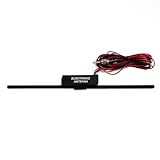 The Electronics Powerhouse TEP Universal Amplified AM FM Marine Car Truck Offroad Antenna Stereo Radio 12V Windshield Mount