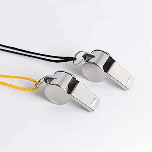 Silbato metálico acero inoxidable para entrenamiento miniatura 3