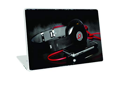 Image of GalaxsiaTM Headphone Songs Vinyl Laptop Skin /Sticker /Cover /Decal Compatible for Any 15.6 Inches Laptop (Hp /Dell /Sony /Acer /Lenovo /Asus. Etc) Or Notebook.