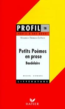 Paperback Petits poèmes en prose (1869), Baudelaire Book