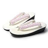 [NISHIORI] ウレタン 草履 単品 七五三 3歳 7歳 16cm 18cm 22cm 女児 キッズ 和装 子供用草履 (Pink, 18cm)