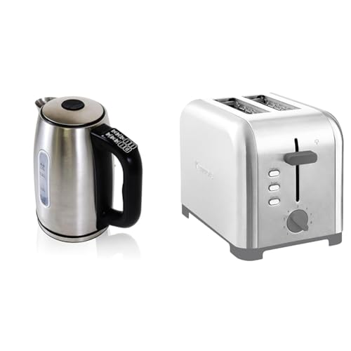 Kenmore Tetera eléctrica 1.7L sin cable con tostadora 2 rebanadas miniatura 1