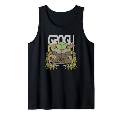 T-shirt sans manches Grogu Star Wars, cadeau idéal pour fan