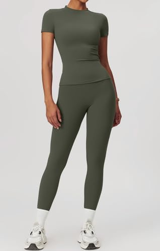 Women's Running T-Shirt, Quick-Dry Yoga Fitness Short-Sleeved Shirt, Outdoor Sports Short-Sleeved Shirt2