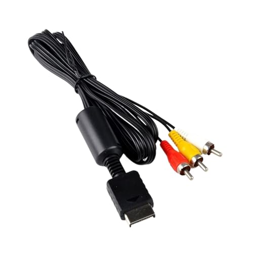 Câble AV vers RCA PS3 et PS2 pour brancher votre console rétro sur la TV du salon (1,8 m)