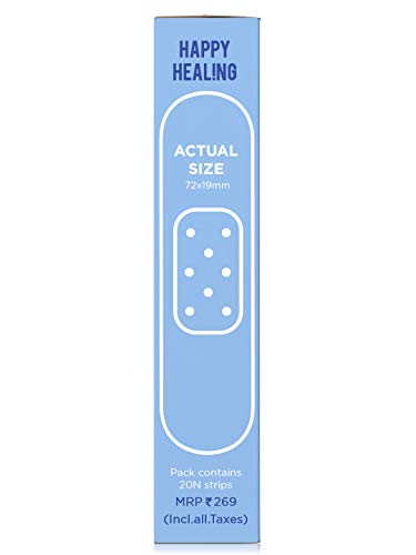 Image of Ouchie Non-Toxic Printed Bandages Double Combo (40 Pack) - Blue