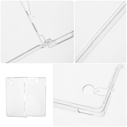 MOLUCKFU 4 Parça Şeffaf Sert Kılıf NDSi ile Uyumlu - Şeffaf Darbeye Dayanıklı Koruyucu Kapak - Oyun Konsolu ve Kumandalar için Koruyucu Çerçeve - Görsel 3