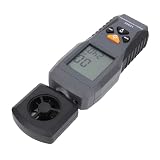 Sunydog HVAC-Windgeschwindigkeitsmesser mit Robustem und Tragbarem Design für den Feldeinsatz – LCD-Luftmesser mit Hintergrundbeleuchtung